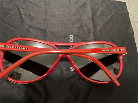 brille dolce gabbana rot|dolce and gabbana oversized glasses.